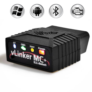 Vgate vLinker MC+ BLE – професионален OBD2 интерфейс за iOS и Android